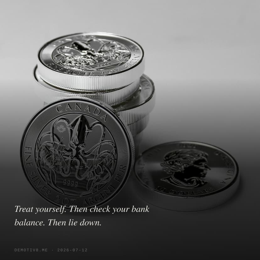 Treat yourself. Then check your bank balance. Then lie down.